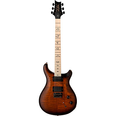 Prs Dw Ce24 Hardtail Limited-Edition Electric Guitar Burnt Amber Smokeburst for sale