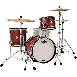 PDP by DW Concept Classic 3-Piece Bop Kit with Ebony Hoops Ox Blood
