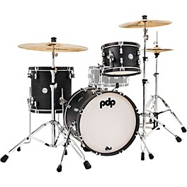 PDP by DW Concept Classic 3-Piece Bop Kit with Ebony Hoops Ebony