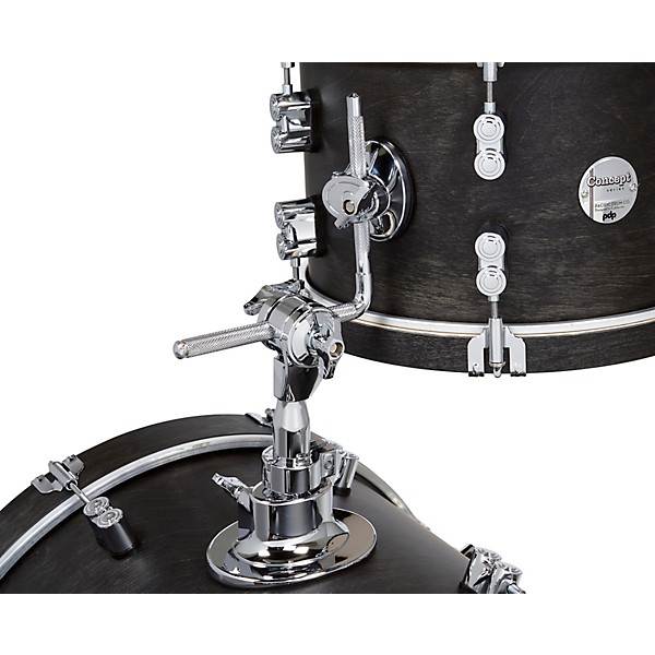 PDP by DW Concept Classic 3-Piece Bop Kit with Ebony Hoops Ebony
