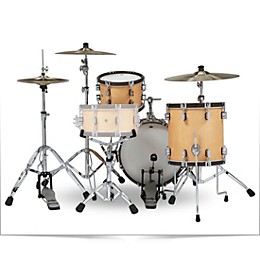 PDP by DW Concept Classic 3-Piece Bop Kit with Walnut Hoops Natural