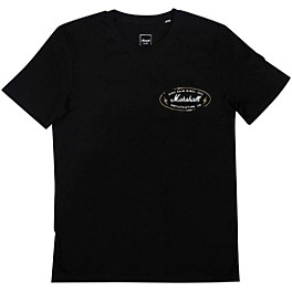 Marshall High Gain T-Shirt X Large Black Marshall High Gain T-Shirt Large Black