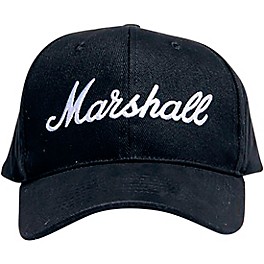 Marshall Tour Cap Black with White Logo