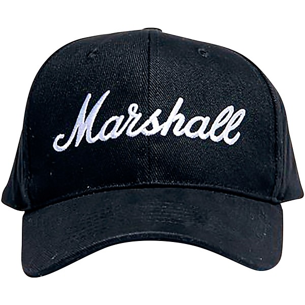 Marshall Tour Cap Black with White Logo