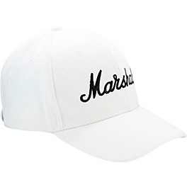 Marshall Tour Cap White with Black Logo