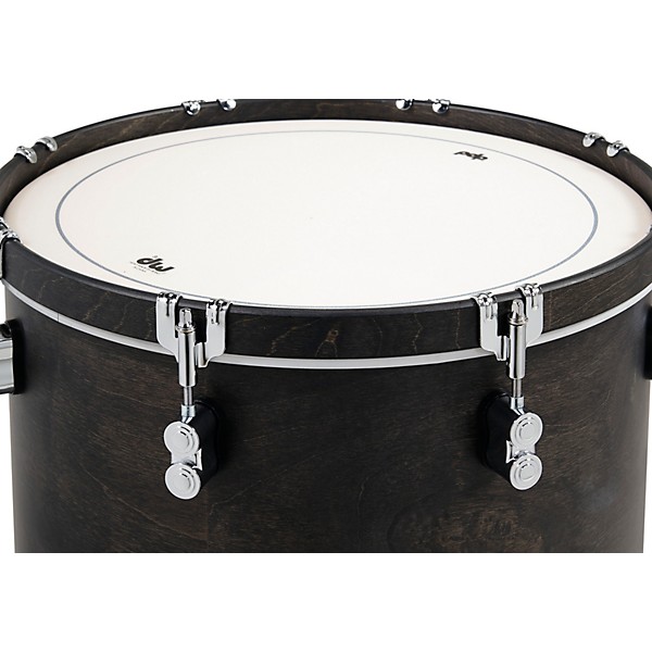 PDP by DW Concept Classic 3-Piece Shell Pack with 24 in. Bass Drum and Ebony Hoops Ebony