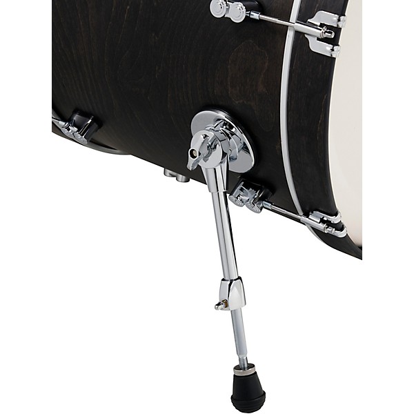 PDP by DW Concept Classic 3-Piece Shell Pack with 24 in. Bass Drum and Ebony Hoops Ebony