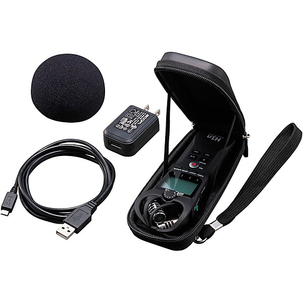 Zoom H1 Recorder Hand Held USB Microphone Version 2.0 with Zoom H1  Accessory Pack - the BEST Deal! – South Coast Music