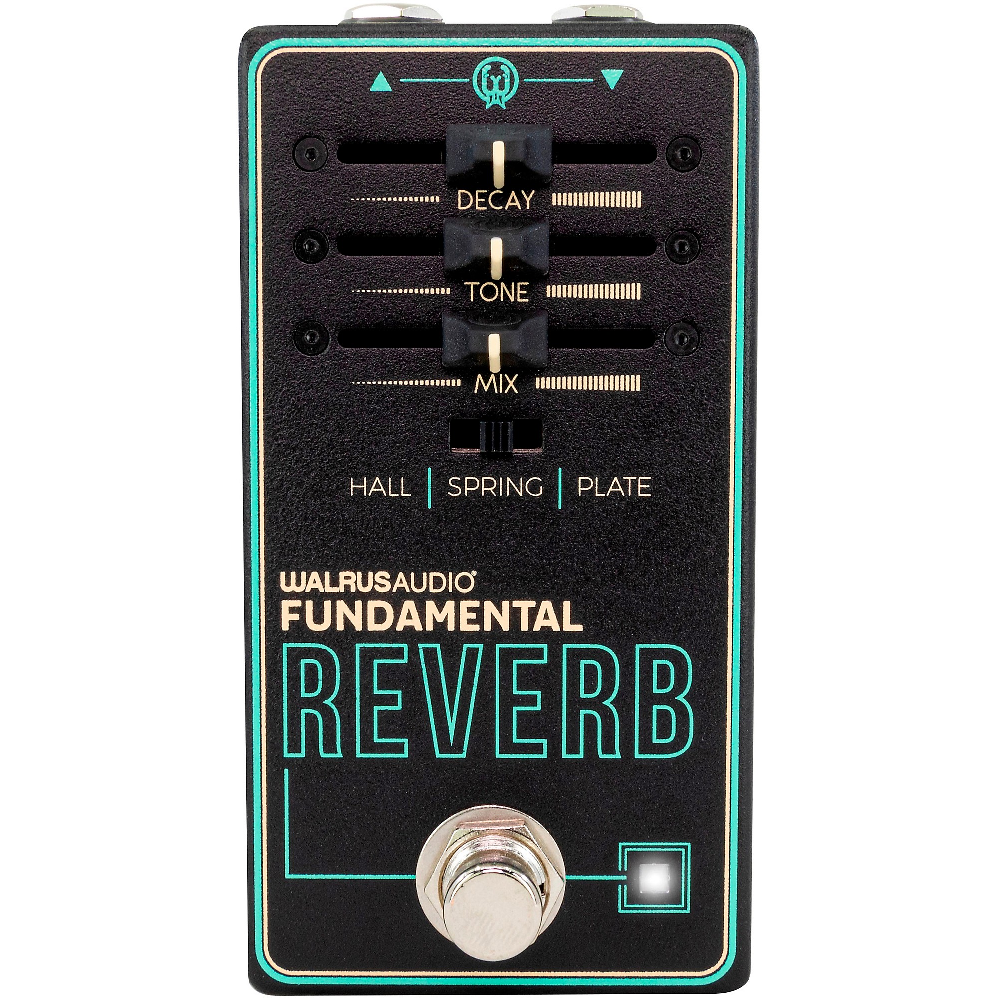 Walrus Audio Fundamental Series Reverb Effects Pedal Black