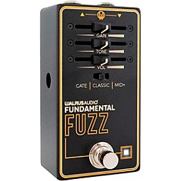 Walrus Audio Fundamental Series Fuzz Effects Pedal Black