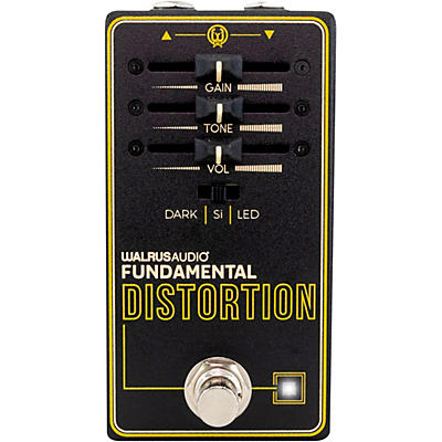 Walrus Audio Fundamental Series Distortion Effects Pedal Black for sale