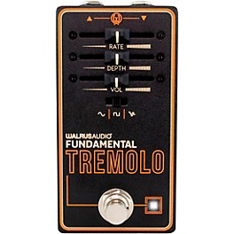 Open Box Walrus Audio Fundamental Series Tremolo Effects Pedal Level 1 Black