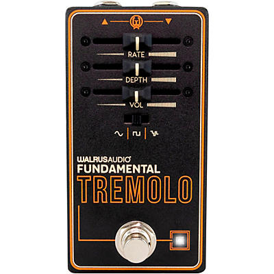 Walrus Audio Fundamental Series Tremolo Effects Pedal Black for sale