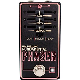 Walrus Audio Fundamental Series Phaser Effects Pedal Black