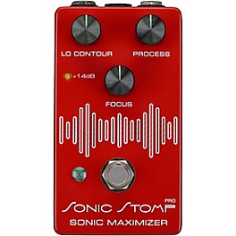 BBE Sonic Stomp Pro EQ/Filter Effects Pedal Red