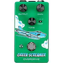 BBE Green Screamer v2 Overdrive Effects Pedal Green