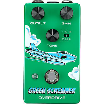 Bbe Green Screamer V2 Overdrive Effects Pedal Green for sale