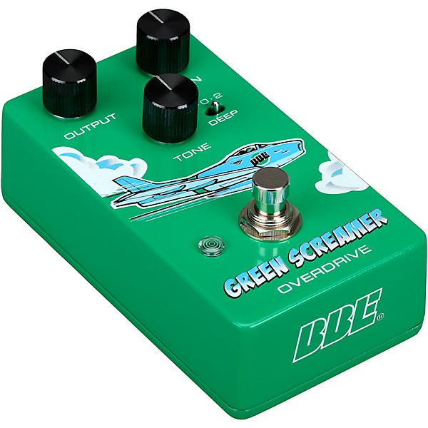 BBE Green Screamer v2 Overdrive Effects Pedal Green