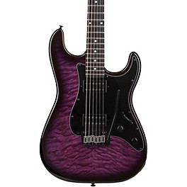 Schecter Guitar Research Traditional Pro... Schecter Guitar Research Traditional Pro Electric Guitar Transparent Purple Burst