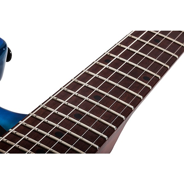 Schecter Guitar Research Traditional Pro Electric Guitar Transparent Blue Burst