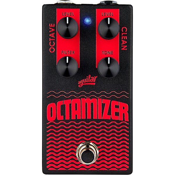 Aguilar Octamizer V2 Bass Octave Effects Pedal Black