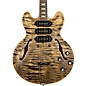 Gibson Custom M2M 1964 ES-335 Figured P-90 VOS Semi-Hollow Electric Guitar Transparent Ebony thumbnail