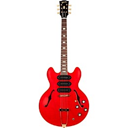 Gibson Custom M2M 1964 ES-335 Figured P-90 VOS Semi-Hollow Electric Guitar Transparent Cherry