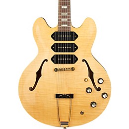 Gibson Custom M2M 1964 ES-335 Figured P-90 VOS Semi-Hollow Electric Guitar Antique Natural