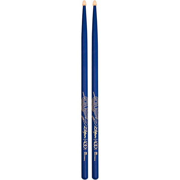 Zildjian Limited-Edition 400th Anniversary Acorn Tip Jazz Drum Sticks 5B Wood