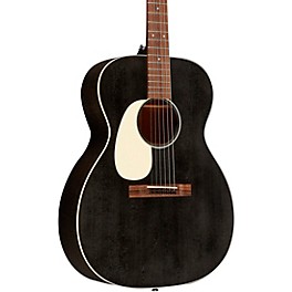 Martin 000-17 Left-Handed Auditorium Spruce-Mahogany Acoustic-Electric Guitar Black Smoke