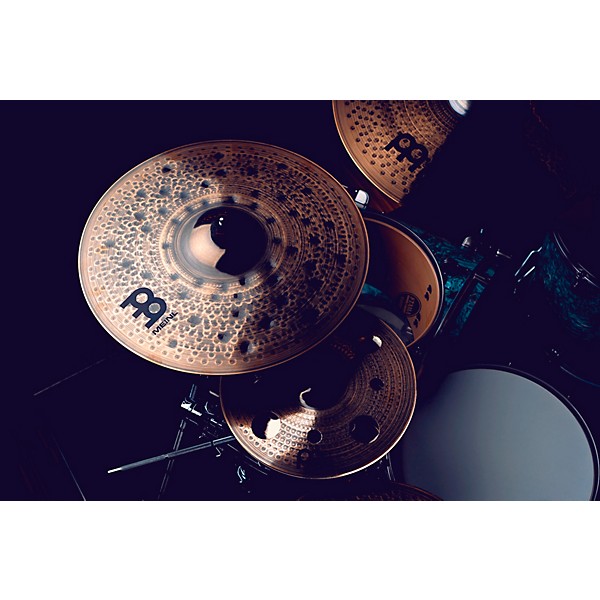 MEINL Pure Alloy Custom Extra Thin Hammered Crash Cymbal 18 in.