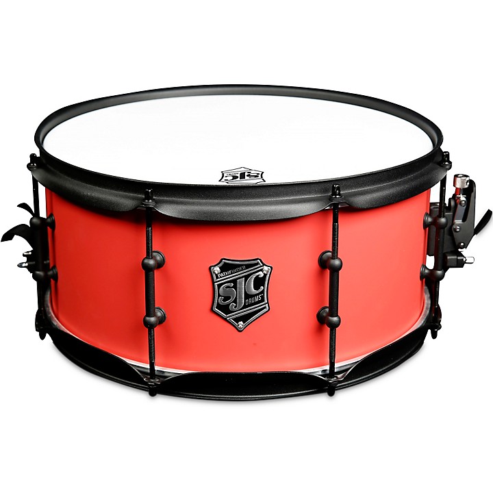 SJC Drums Pathfinder Series Snare Drum 14 x 6.5 in. Fresno Red