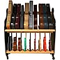 A&S Crafted Products The Session-Pro Double-Stack Mobile Guitar & Case Rack