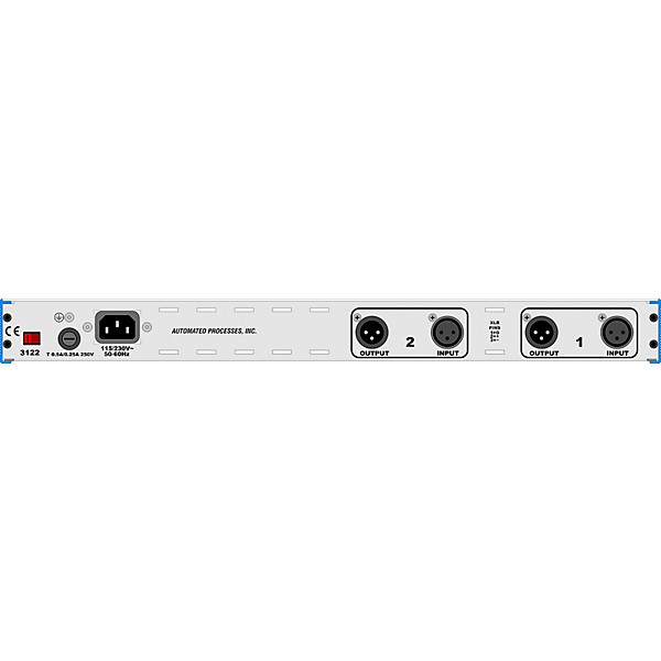 API 3122v 2-Channel Mic/Line Pre with Variable Output and High-Pass Filter