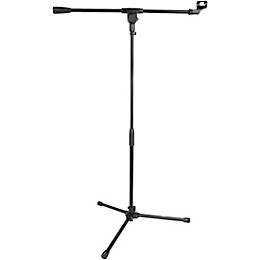 Gator GFW-MIC-1500 Compact Fixed Boom Mic Stand with Tripod Base
