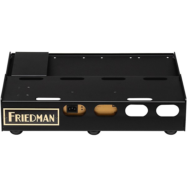 Friedman Tour Pro 1317 Platinum 13 x 17" Pedalboard With 1 Riser, Power Grid 10 and Buffer Bay 6 Small Black