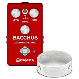 GAMMA BACCHUS Dynamic Driver Effects Pedal with Free Barefoot Button Guitar Center Standard Footswitch Cap