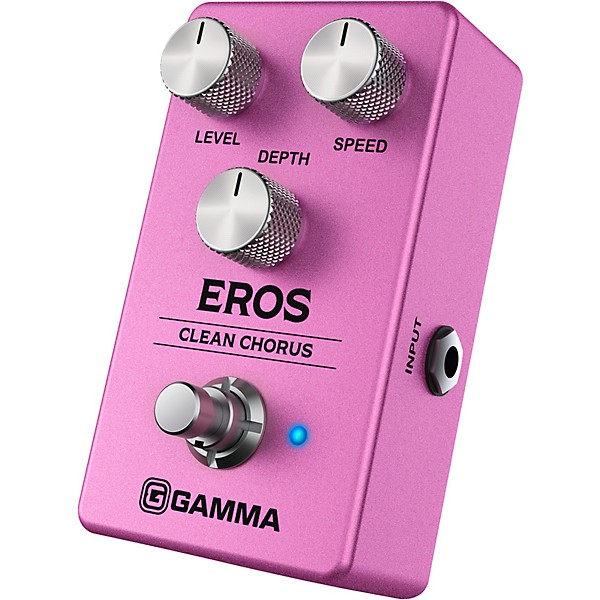 GAMMA EROS Clean Chorus Effects Pedal with Barefoot Button Guitar Center Footswitch Cap
