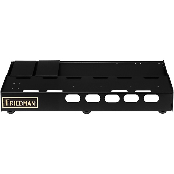 Friedman Tour Pro 1529 Platinum 15 x 29" Pedalboard With 2 Risers, Power Grid 10 and Buffer Bay 6 Medium Black