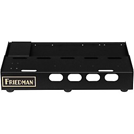 Friedman TOUR PRO 15 x 24" Made in USA Pedal Board With 1 Riser Medium Black