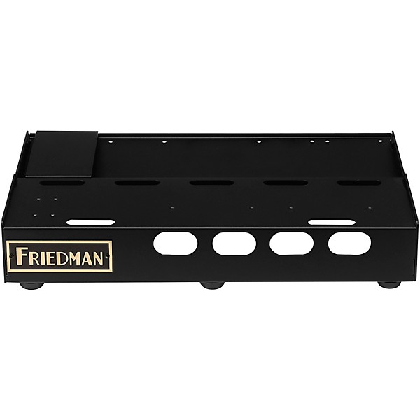 Friedman TOUR PRO 15 x 24" Made in USA Pedal Board With 1 Riser Medium Black