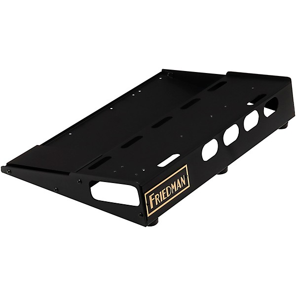 Open Box Friedman TOUR PRO 15 x 24" Made in USA Pedal Board With 1 Riser Level 1 Medium Black