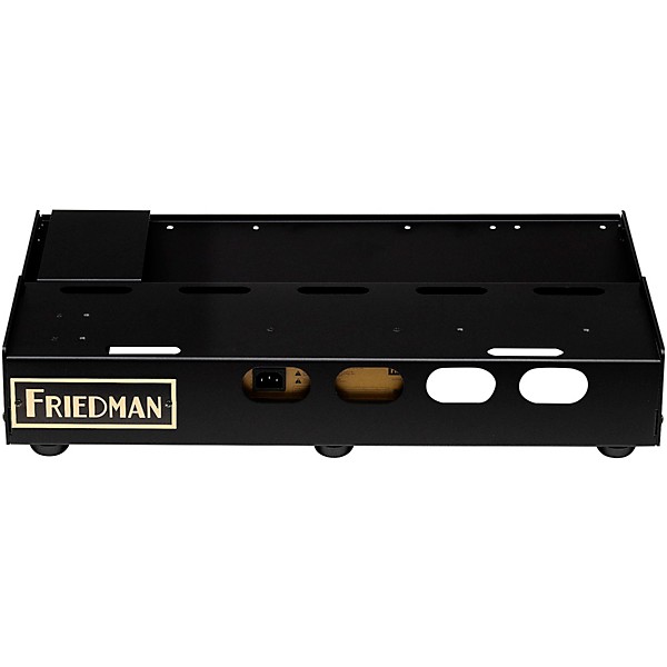 Friedman Tour Pro 1524 Platinum 15 x 24" Pedalboard With 1 Riser, Power Grid 10, Buffer Bay 6 Medium Black