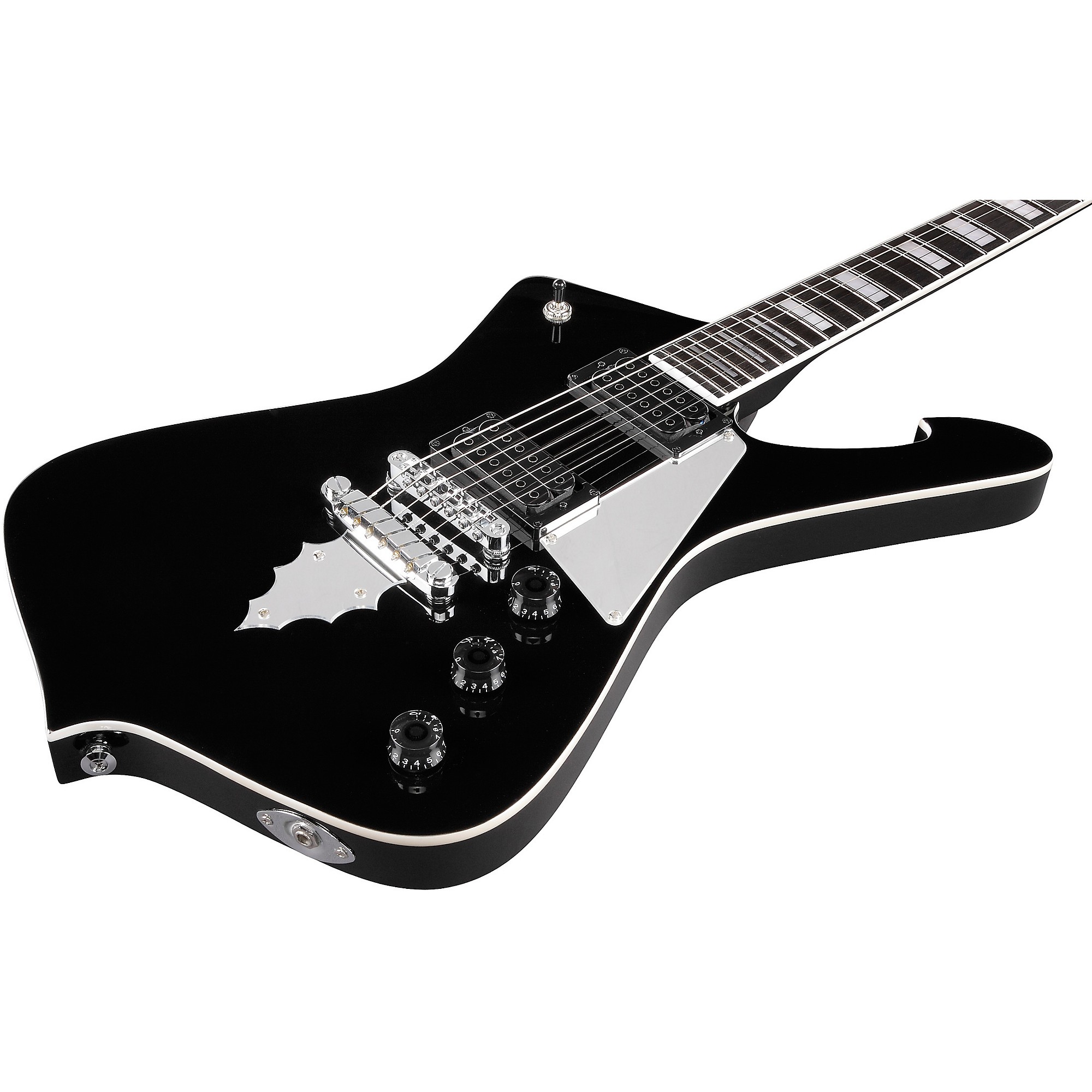 Ibanez エレキギター ブラック/グレー Ibanez PS60 Paul Stanley Signature Electric Guitar Black