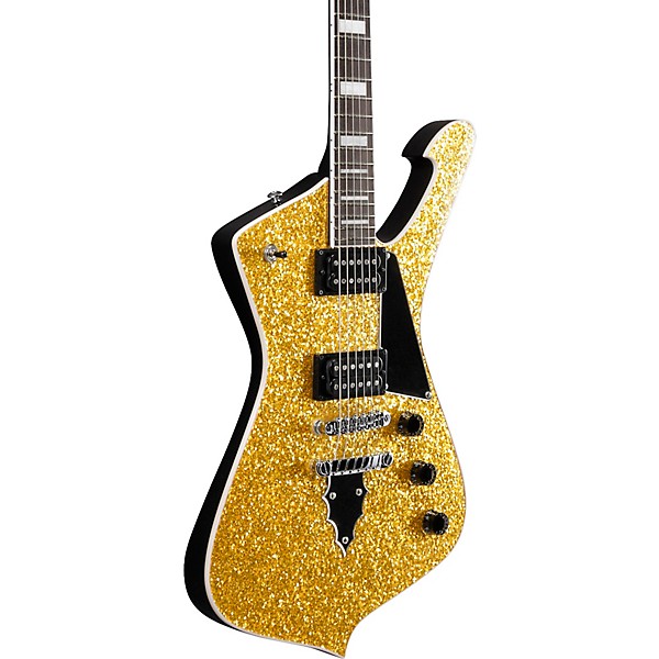 Ibanez PS60 Paul Stanley Signature Electric Guitar Gold Sparkle