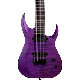 Schecter Guitar Research John Browne Tao-8 Electric Guitar Satin Trans Purple