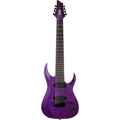 Schecter Guitar Research John Browne Tao-8 Electric Guitar Satin Trans Purple for sale
