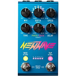 Jackson Audio New Wave Stereo Analog Chorus/Vibrato Effects Pedal Blue