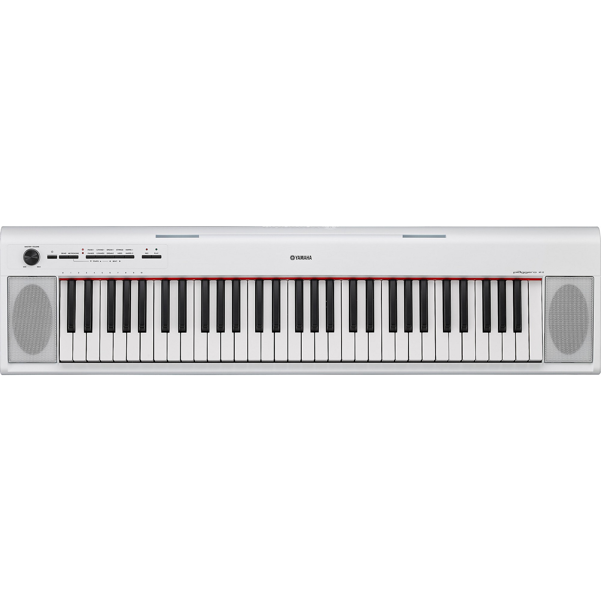 Open Box Yamaha Piaggero NP-12 61-Key Portable Keyboard With Power 