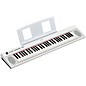 Yamaha Piaggero NP-12 61-Key Portable Keyboard With Power Adapter White